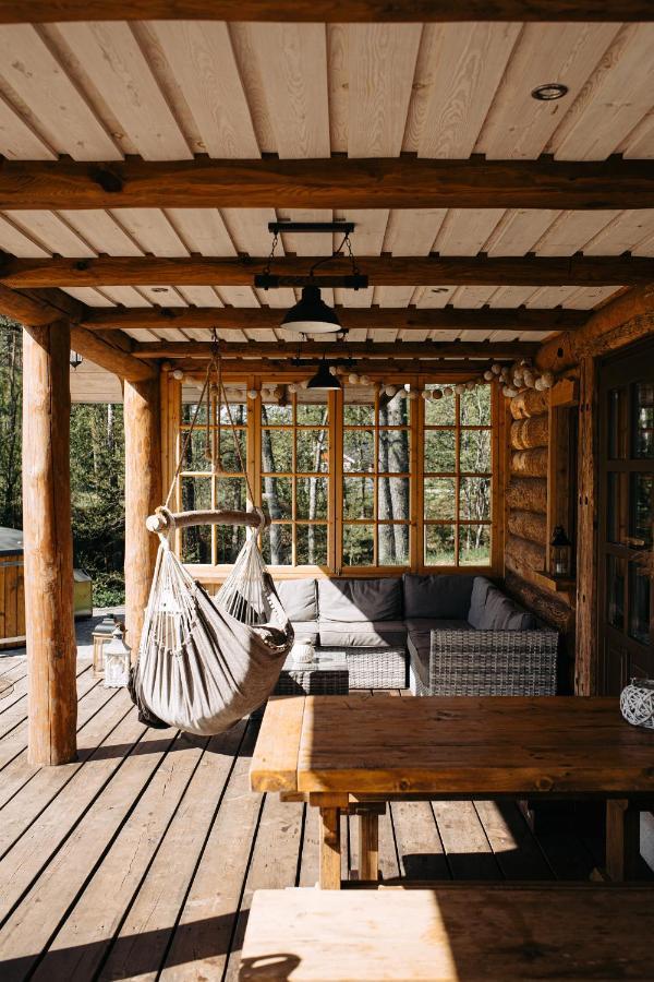 "Gaujmale" Sauna House In Nature Ilkene Ngoại thất bức ảnh